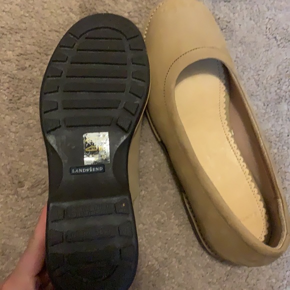 Lands End leather/suede loafer flats - Picture 3 of 4